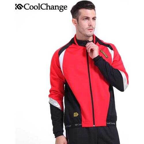 CoolChange Winter Artificial velvet CATHE Bike Bicycle Cycling Cycle Long Sleeve Jersey