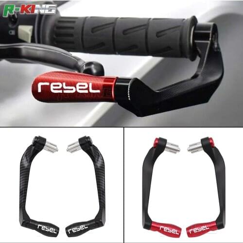 For Honda Rebel 300 Rebel 500 Motorcycle Accessories Handlebar Grips Guard Brake Clutch Levers Handle Bar Guard Protector