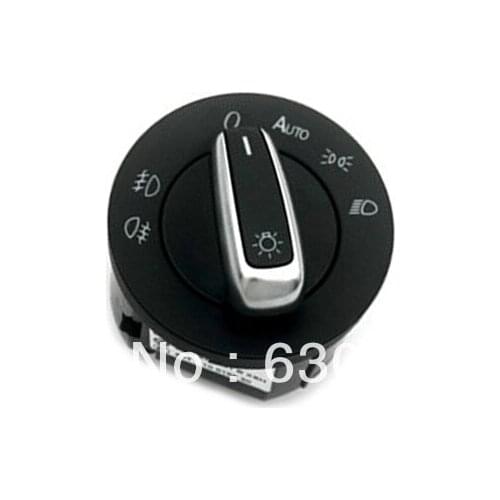 Chrome Headlight Switch AUTO For For VW Volkswagen EOS
