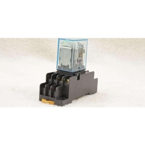 Coil power relay 3NO 3NC MY3NJ led lamp 220VAC