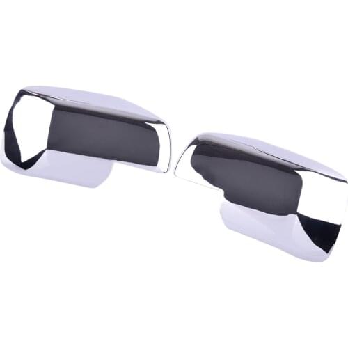 1 Pair Side Mirror Cover Shell Cap Chrome Style ABS Fit For Land Rover Discovery Freelander 2 Range Rover Sport 2006 2007 2008