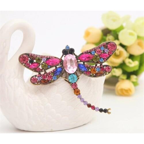 Броши стрекоза на одежду MEAJOE China At AliExpress