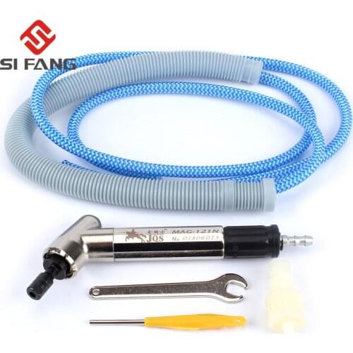 SI FANG 3mm Mini Micro Air Die Grinder Kit Grinding Pen High Precision Pneumatic Tools Set 52500RPM 120 Degree Pencil Grinder