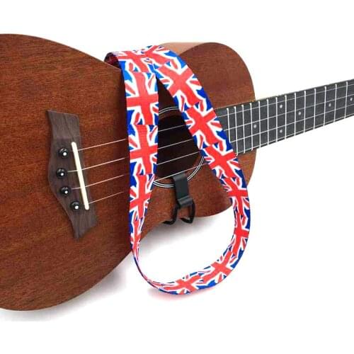 100pcs/lot Ukulele Straps Thermal Transfer Ribbon Durable Little Guitar Belt Instrument Guitar Part Accessories