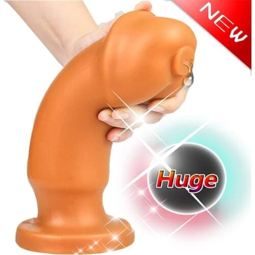 Sex Shop Huge Realistic Dildo Anal Dilator Big Butt Plug Horse Dick Famale Masturbator Prostate Massager Sex Toy For Men Woman