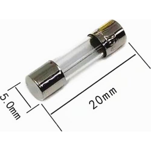 10Pcs 5x20mm Fast Quick Blow Glass Tube Fuse Assorted Kit Fast Blow Glass Fuses 0.5 1 2 3 3.15 4 5 6 8 10 12 15 20 30A 5*20 MM