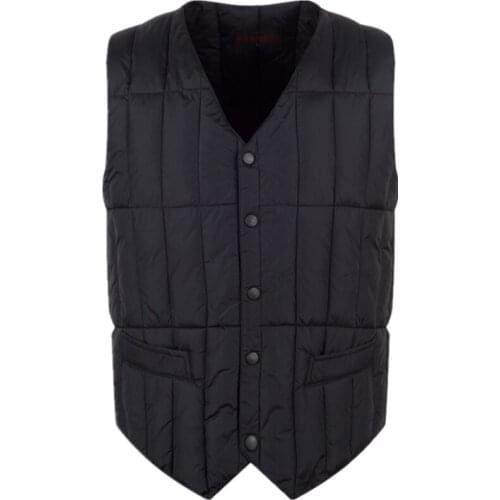Zozowang 2018 new plus size winter black cotton jacket vest men solid casual single breasted fashion keep warm waist coat men