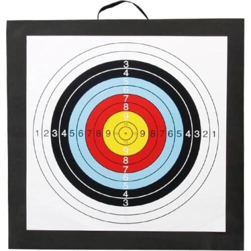 1Pcs 50*50*5cm Archery Target High Density EVA Foam Shooting Practice Board Indoor and Outdoor Sports Hunting Accessories