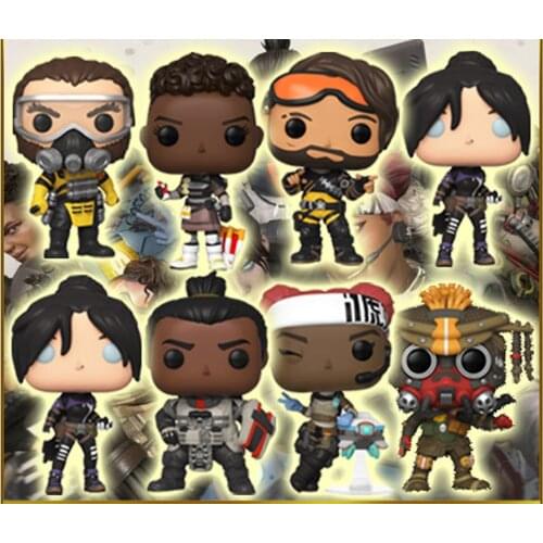 Apex Legends Anime Figure Bloodhound Action Figure Wraith Collectible Model Toy Doll Toy Mirge Anime Figurine Pathfinder