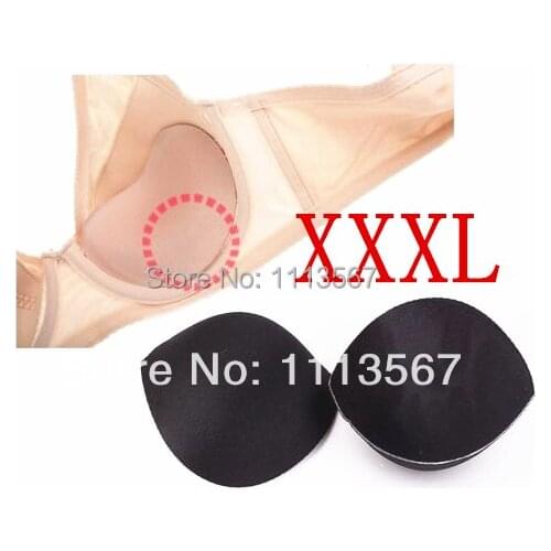 20set Black Sewing In Bra Cups Soft Foam Size XXXL Clothing Set Sewing Suppliers Bra Accessories WB10