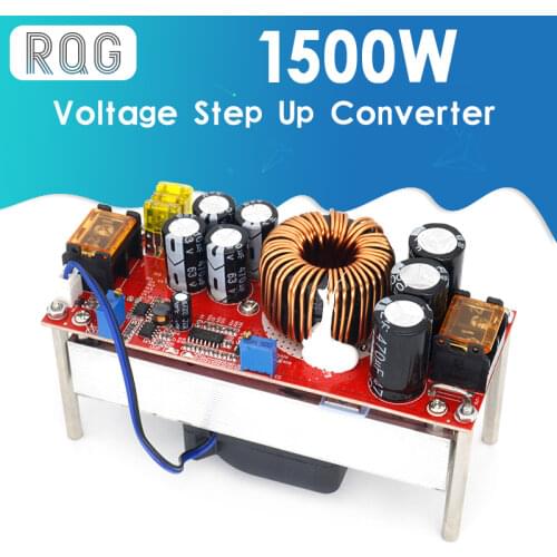 DC-DC 1500W 30A Voltage Step Up Converter Boost CC CV Power Supply Module Step Up Constant Current Module DC-DC 10-60V to 12-97V