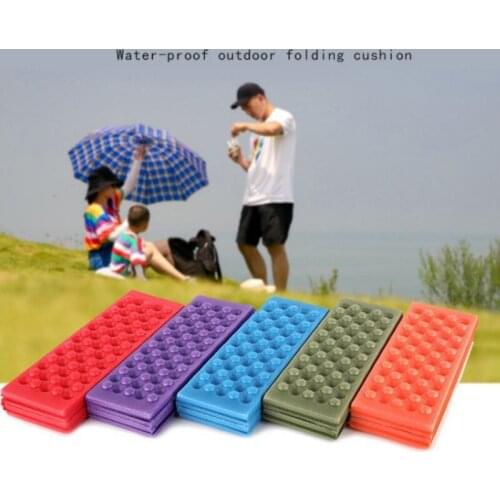Dual Camping Hiking Picnic Portable Cushion Seat Pad Outdoor Folding Camping Moistureproof Cushion Mattress Pad Soft Waterproof