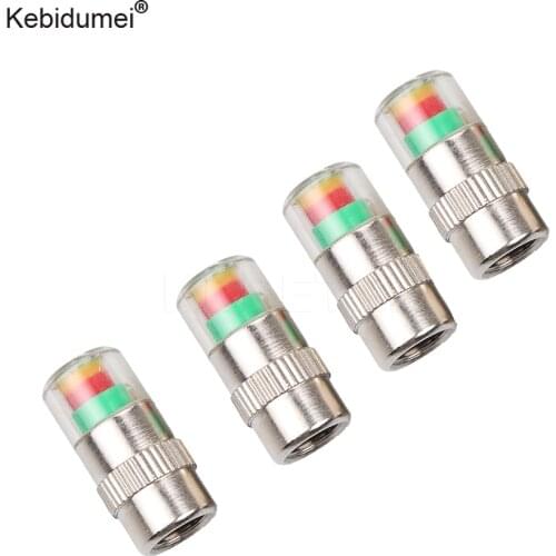 Kebidumei 2.4 Bar 36PSI Car Auto Tire Pressure Monitor Valve Stem Caps Sensor Indicator Eye Alert Diagnostic Tools Kit