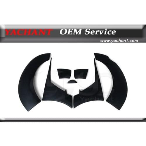 Carbon Fiber / Fiber Glass FRP Bodykit Rear Fender Kit 7Pcs Fit For 2014-2015 Corvette C7 PD Style Rear Fender Flares