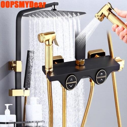 OOPSMYDear Black Shower Systems China