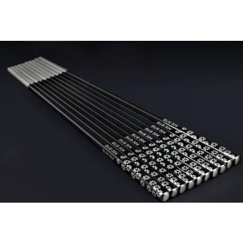 304 stainless steel chopsticks Japanese chopsticks alloy Chinese restaurant chopsticks laser design can be customized logo