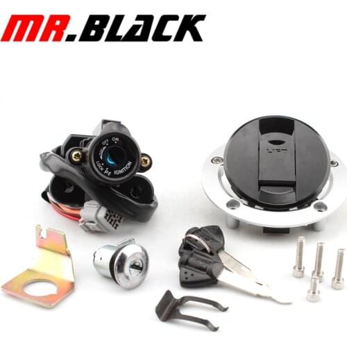 Ignition Switch+Fuel Gas Cap+Seat Lock Key Set for Suzuki GSXR 600 750 06-18 /GSXR1000 05-18 06 07 08 09 10 11 12 13 14 15 16 17