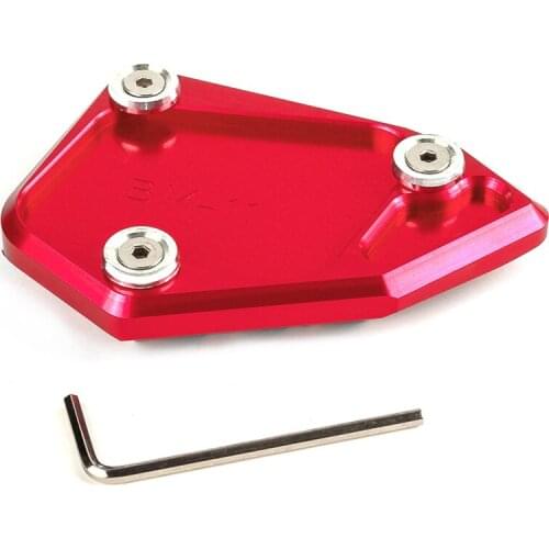 For BMW BMW R 1200 GS 2008-2012 R 1200 ADV 2008-2012 Motorcycle Kickstand Foot Enlargement pad CNC Side Stand Enlarge plate