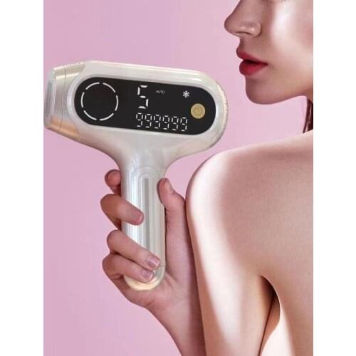 2021 Beauty Ipl Laser Spare Parts Hair Removal Reviews Black Portable Machine Hair Remover Household