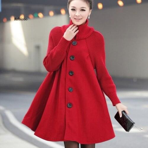 Rebicoo Women's Insulated Trench Coats