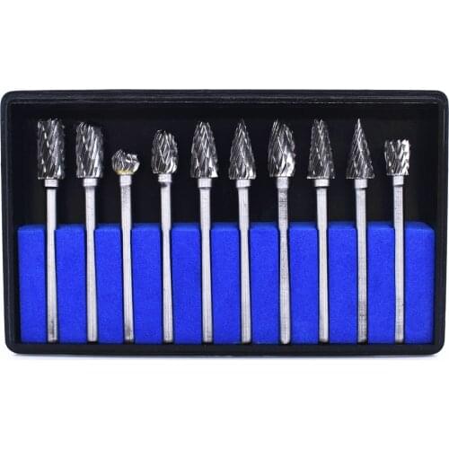 Tungsten Steel Alloy Grinding Head Rotary Milling Cutter Woodworking Wood Carving Sanding Head Root Carving Knife