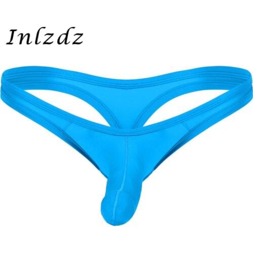 Mens Erotic Lingerie G-string Thong Briefs Underwear Low Rise Front Closed Penis Sheath Open Crotch Jockstrap Hot Sexy Panties