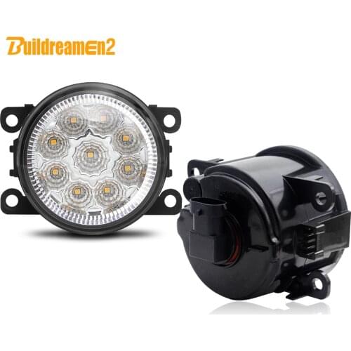 2 X Car Front Bumper LED Fog Light Assembly DRL Daytime Running Lamp For Citroen C4 C3 C6 C5 DS3 DS5 DS4 Jumpy Xsara C-Crosser