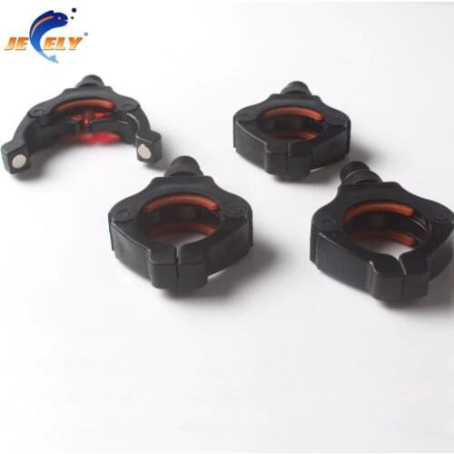 4pcs Carp Fishing Rod Rest Head Gripper with Magic Magnet Clips for Rod Pod Holder