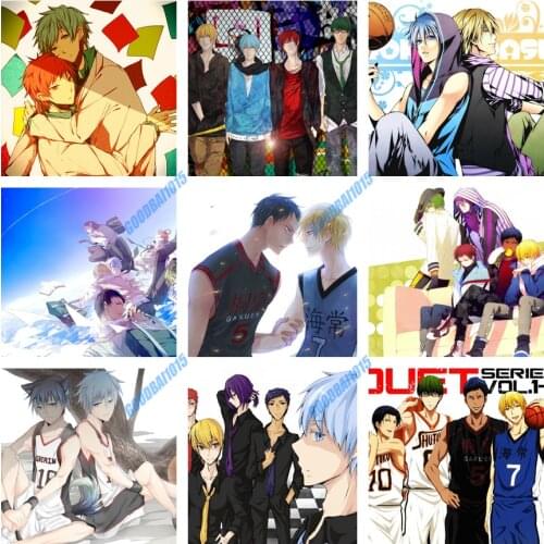 Diamond Painting 5D DIY Embroidery Full Diamond Mosaic Home Decor Cross Stitch Kits Kurokos Basketball Hot-blooded Anime
