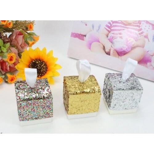 AVEBIEN 20pcs High grade Baby Shower Favors Candy Box Kids Event Party Supplies chocolate Pack Gift Box Birthday Party ornament