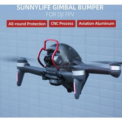 Aluminum Alloy Gimbal Lens Bumper for DJI FPV Combo Top Protection Camera Protective Bars Anti-collision Drone Accessories