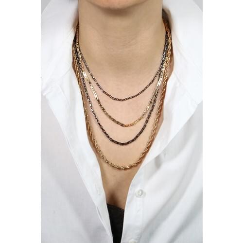 Fraise Accessory Four Row Chain