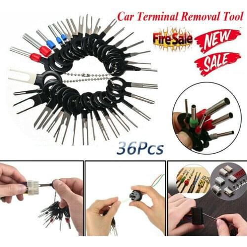 Automotive Terminal Removal Tool Stainless steel Car Connector Electrical Pin Stainless Steel Tool
