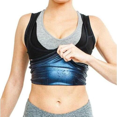 Men Women Shapewear Waist Trainer Vest Sauna Suits Thermo Sweat Tank Tops Body Shaper Slimming Underwear Fat Burn Workout Corset