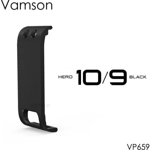 For Gopro Hero 9 Sports Action Camera Battery Cover Rechargeable Side Cover Replacement Accessories Photo Video Cameras