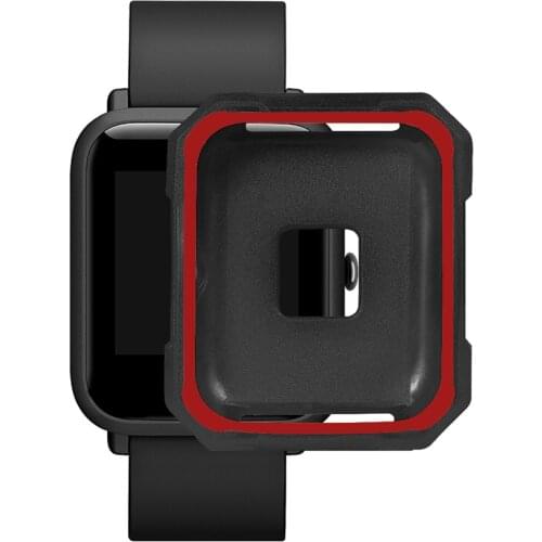 Soft TPU Protective Case for Xiaomi Huami Amazfit Bip Youth Watch Colorful Protective Shell Cover for Xiaomi Amazfit Accessories