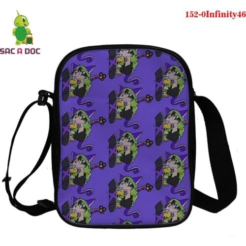 New Japan Anime SK8 The Infinity 3d Crossbody Bag Casual Zipper Shoulder Bag Boys Girls Crossbody Schoolbags Anime Messenger Bag