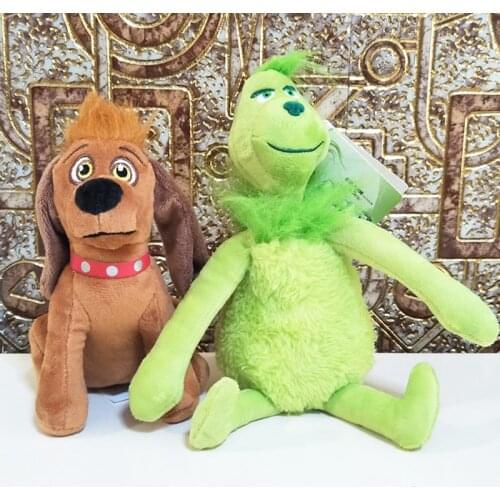 New cartoon Children Plush Toys for Christmas Birthday gift Christmas geek Grinch Kid Stuffed Toy