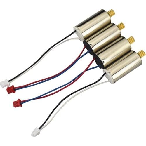 4PCS motor for U11 D30 U62 folding quadcopter remote control aerial drone CW CCW motor spare parts