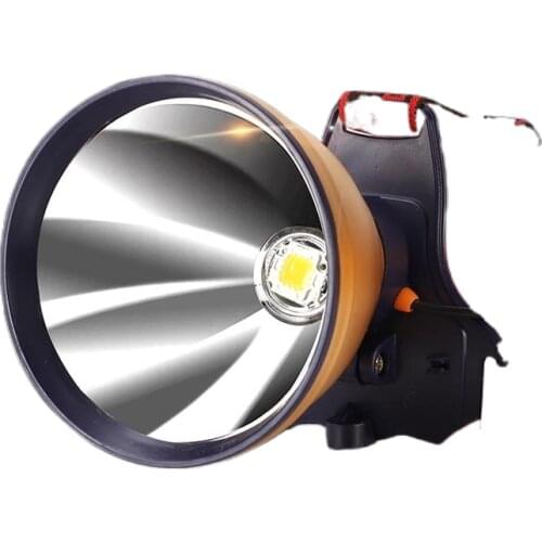 Eel catch fish astigmatism large spot bright yellow headlights night fishing sea fishing to catch one head-mounted lamp