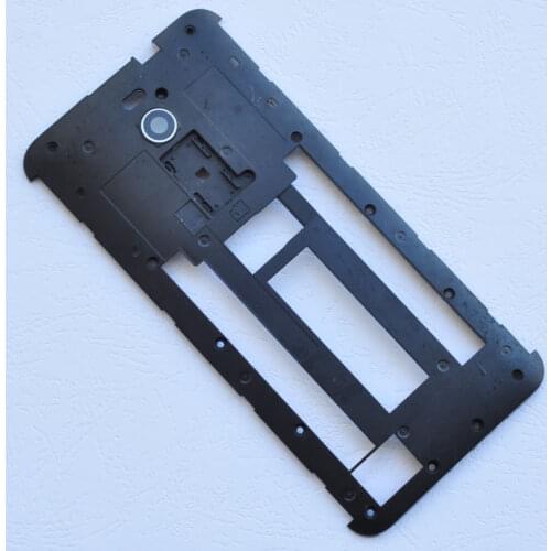 BINYEAE New Housing Chassis For Asus Zenfone 2 ZE551ML ZE550ML Middle Frame Case Backplate With Camera Lens