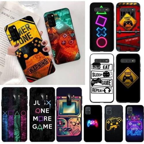 Game console gamer zone Phone Case for Samsung S20 plus Ultra S6 S7 edge S8 S9 plus S10 5G lite 2020