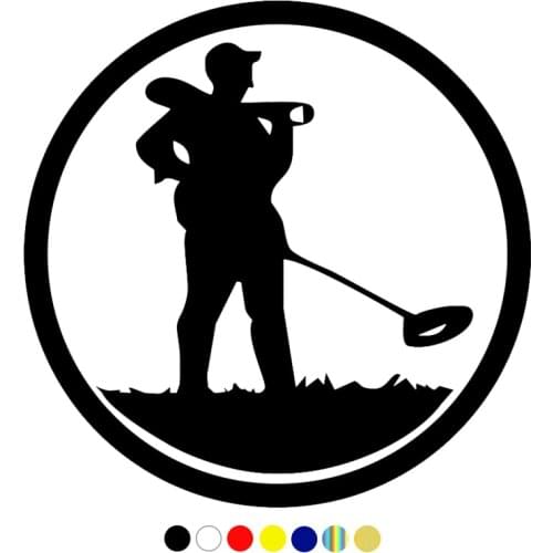 CS-1418# 10/15/20/30 cm Treasure hunter funny car sticker vinyl decal for auto stickers styling on bumper rear window laptop