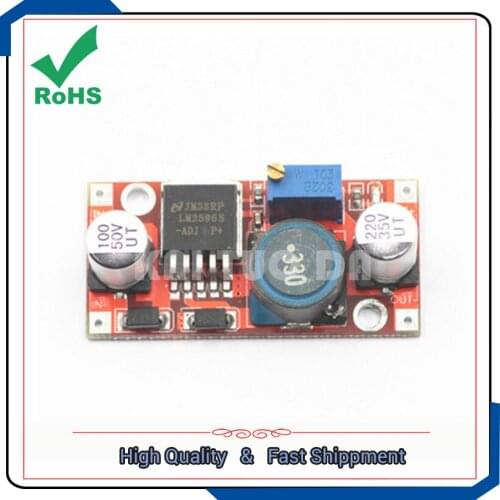DC-DC step down power supply module LM2596 upgrade 3A adjustable converter with reverse protection inductance 5V BUCK regulator