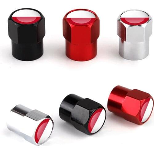 Mini Hexagon Car Valve Cap Wheel Tire Valve Caps Cover Auto Dustproof Cap For Fiat Punto Bravo Palio Linea Freemont Stilo Grande