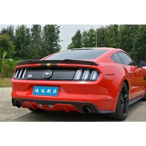 Fit for FORD Mustang gt 2015 modified carbon fiber rear wing rear spoiler wing