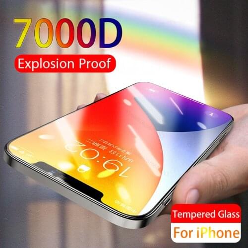 Full Cover Screen Protector Film For iPhone 12 Pro MAX mini 11 Tempered Glass For iPhone 7 Plus 8 X XR XS MAX SE 2020 12Pro Film