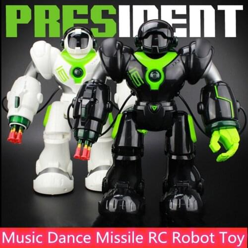 Intelligent Voice Control RC Battle Robot Remote control Robot Toy Dancing singing Launch Missiles RC Robot Toy Playing gifts