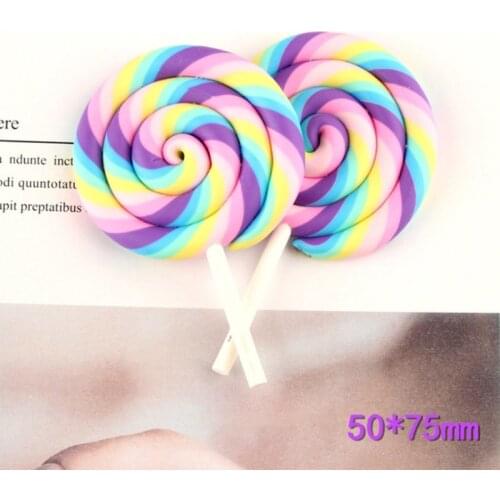 Handmade Baby Soft Pottery Lollipop Newborn Photography Props Decorations Infant Photo Shooting Posing Accessories