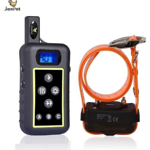 JANPET Dog Training Collar with Remote Train up to 3 Dogs at Once 10 Levels of Shock 2000M Range Waterproof Dog Shock Collar